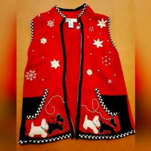 Vintage Christmas Vest